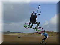 Gower with the Wingsurfer crew
